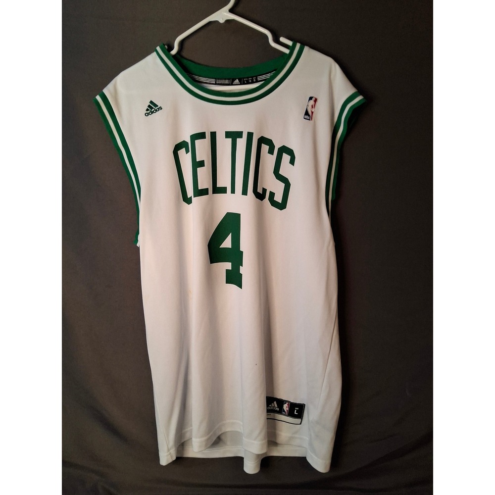 Adidas Boston Celtics Isaiah Thomas 4 Jersey Mens Large White NBA Basketball